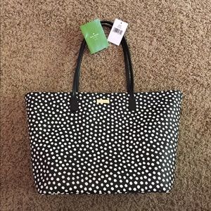 Kate Spade Black and White Tote